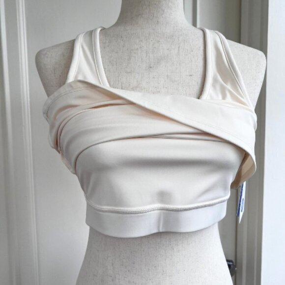 THREADS 4 THOUGHT Off White Adalia Power Performance Racerback Tank Size M - Picture 8 of 10